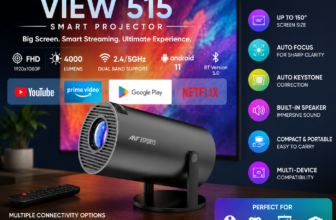 Antesports VIEW 515 (4000 Lumens) Projector Review 2026 – Features, Pros & Cons